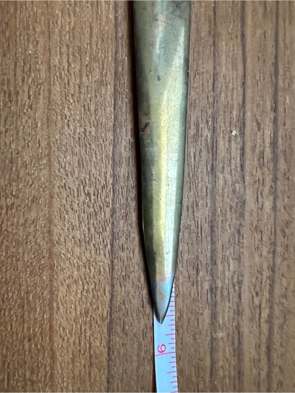 Metal / Brass Like Bulldog Letter Opener - Sculpted Dog Head - Picture 5 of 5